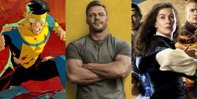 Combo de Vídeos: tráileres de Invincible, Reacher y The Wheel of Time